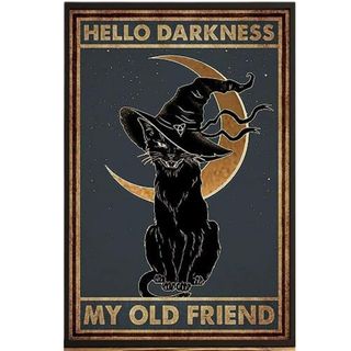Unframed Black Cat Poster
