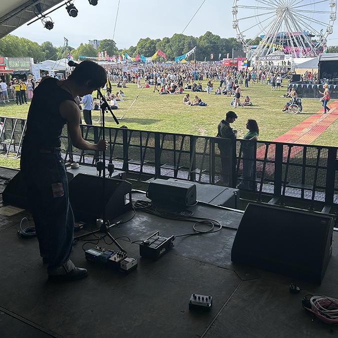 Matt Owen Guitar World News Editor pedalboard