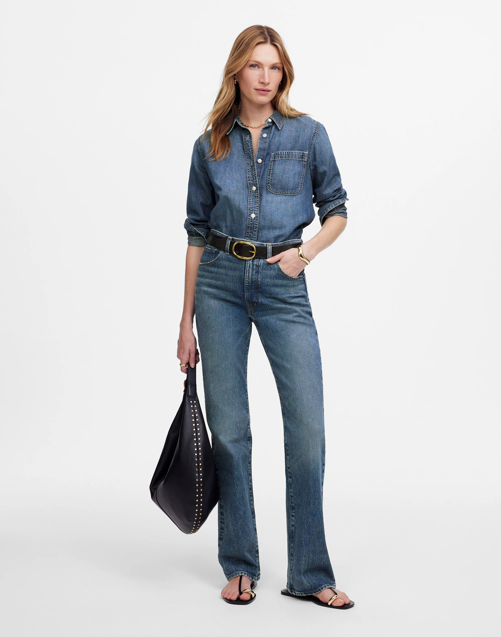 Relaxed Bootcut Jeans