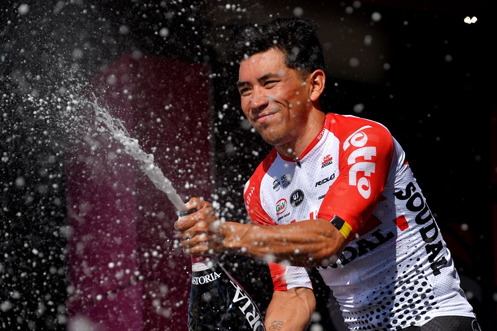 Caleb Ewan (Lotto Soudal) wins stage 11 at the Giro d'Italia