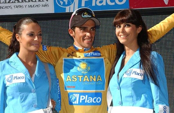 Alberto Contador (Astana) also leads the combination classification.