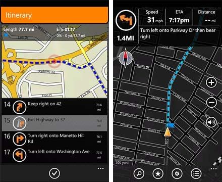 Turn by Turn Navigation US + Canada - Review | Windows Central