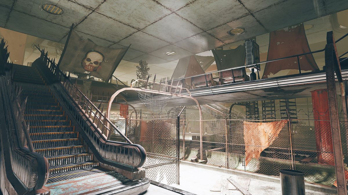 Fallout 76's next location is a fortified parking garage under a ruined city