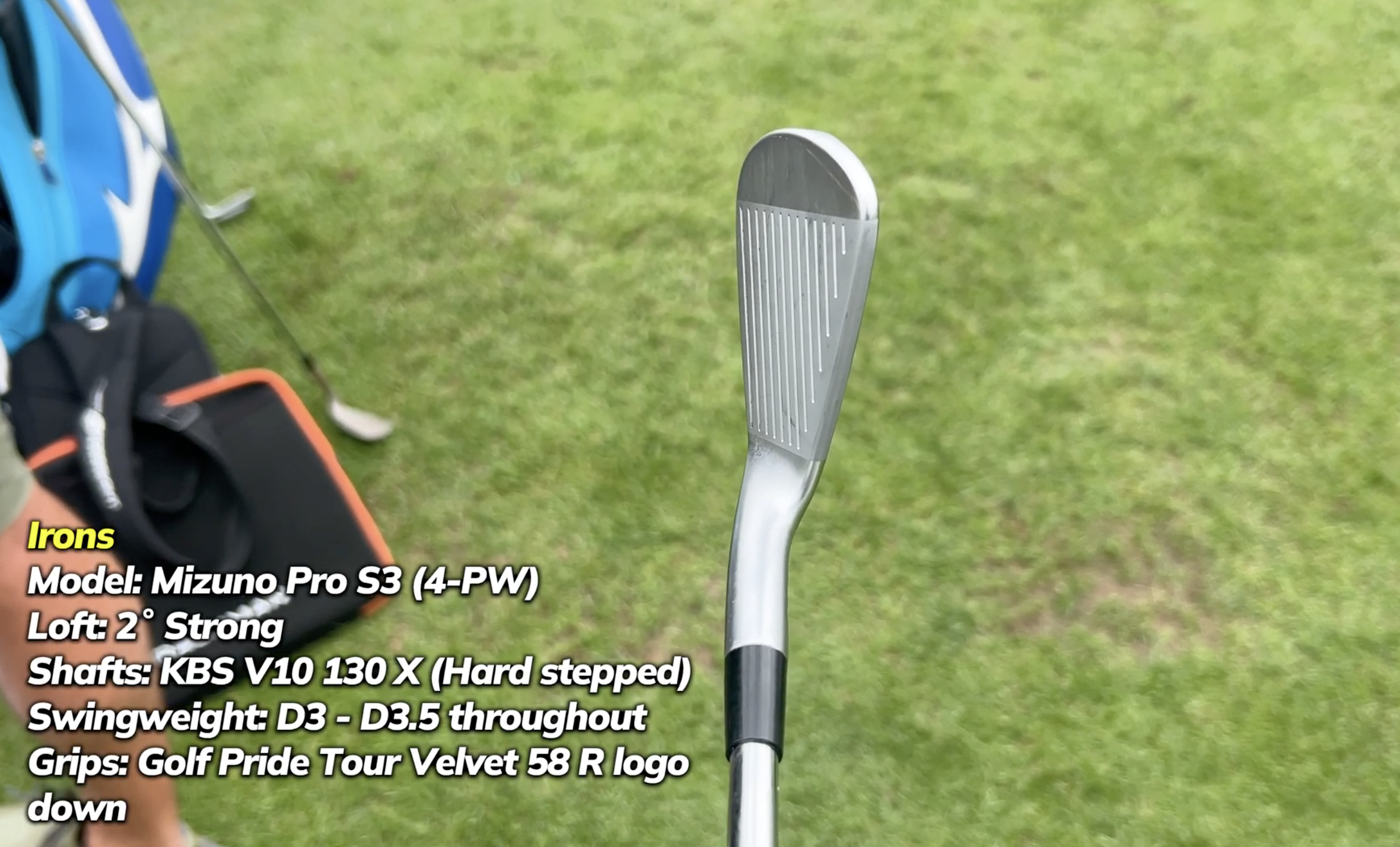 Marco Penge's Mizuno S3 irons