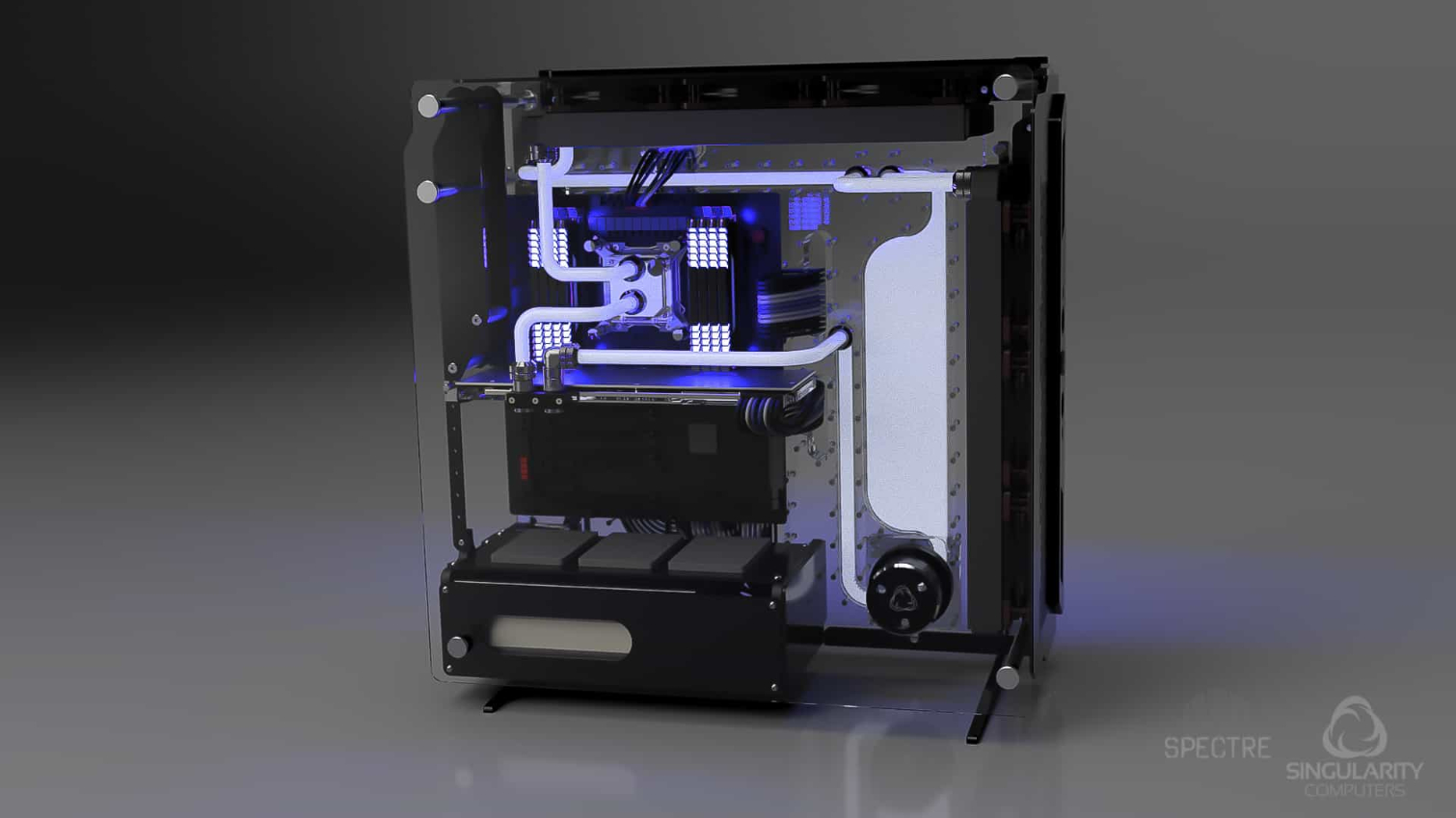 Singularity Computers’ Spectre Case Has A Water Cooling Distribution ...