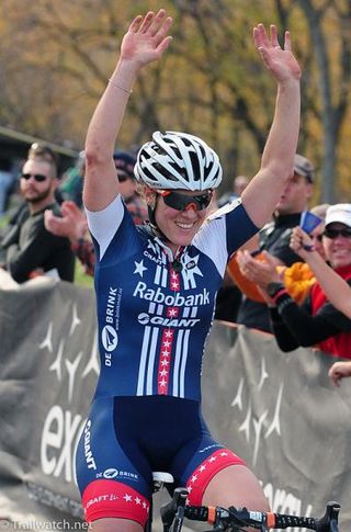 Katie Compton (Rabobank-Giant) extended her streak of wins in the USA