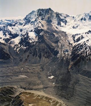Mount Cook avalanche