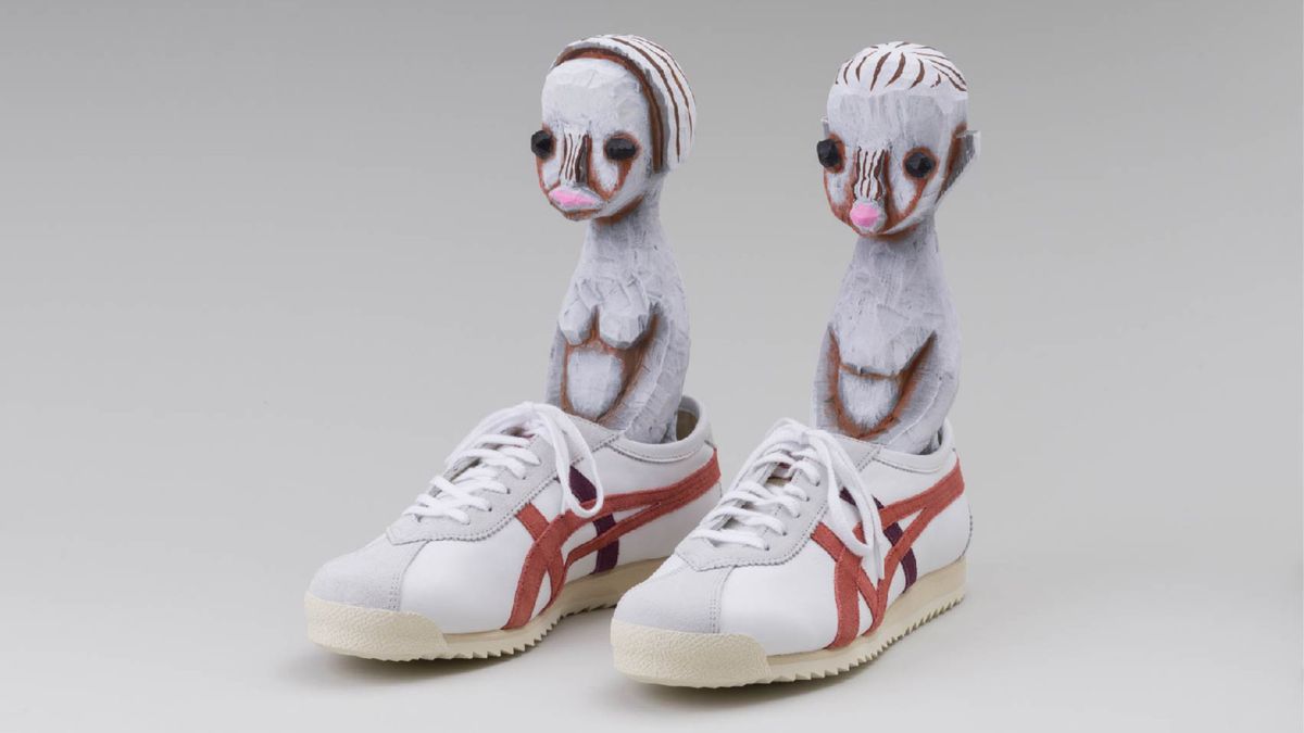 Izumi Kato's alien sneaker sculptures invade Tiger Gallery | Wallpaper