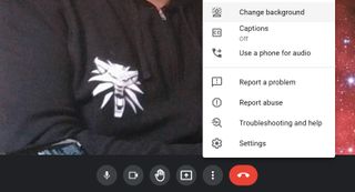 hot to change your background in google meet