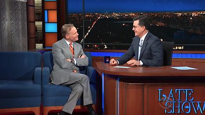 Stephen Colbert talks to John Dickerson