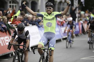 An elated Adam Blythe (Tinkoff)