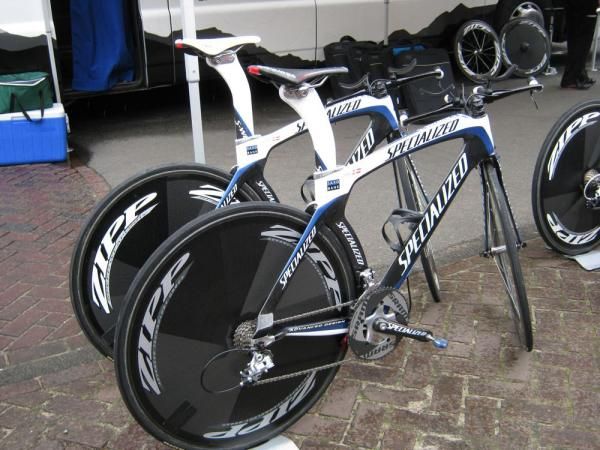Two Specialized bikes together