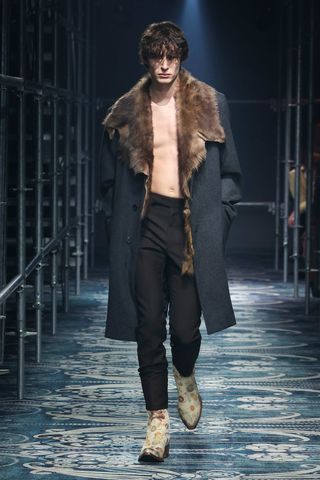 Prada Menswear Show at Milan Fashion Week Men's A/W 2025