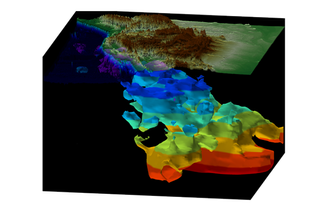 Mantle slabs under North America