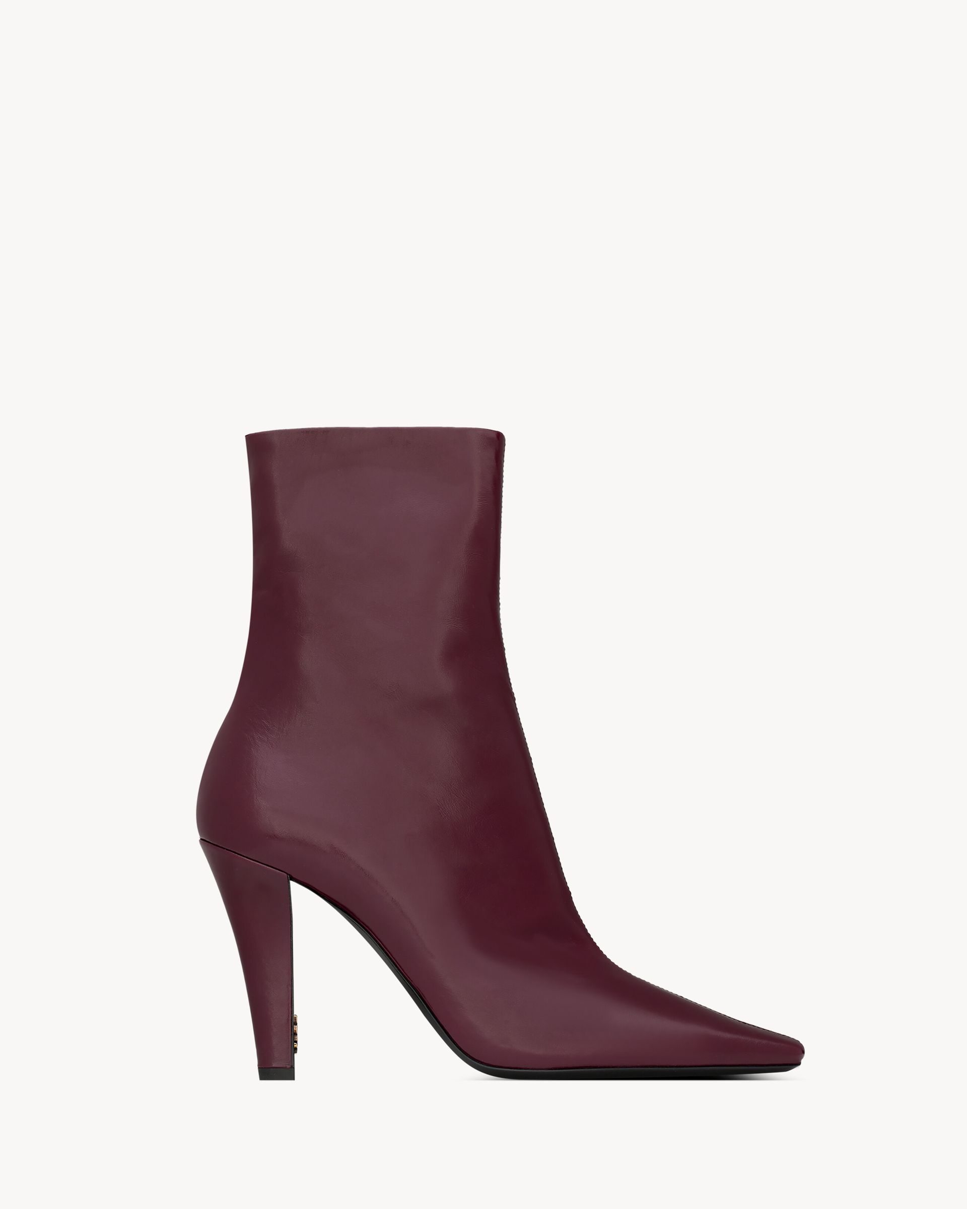 Jill Booties in Smooth Leather