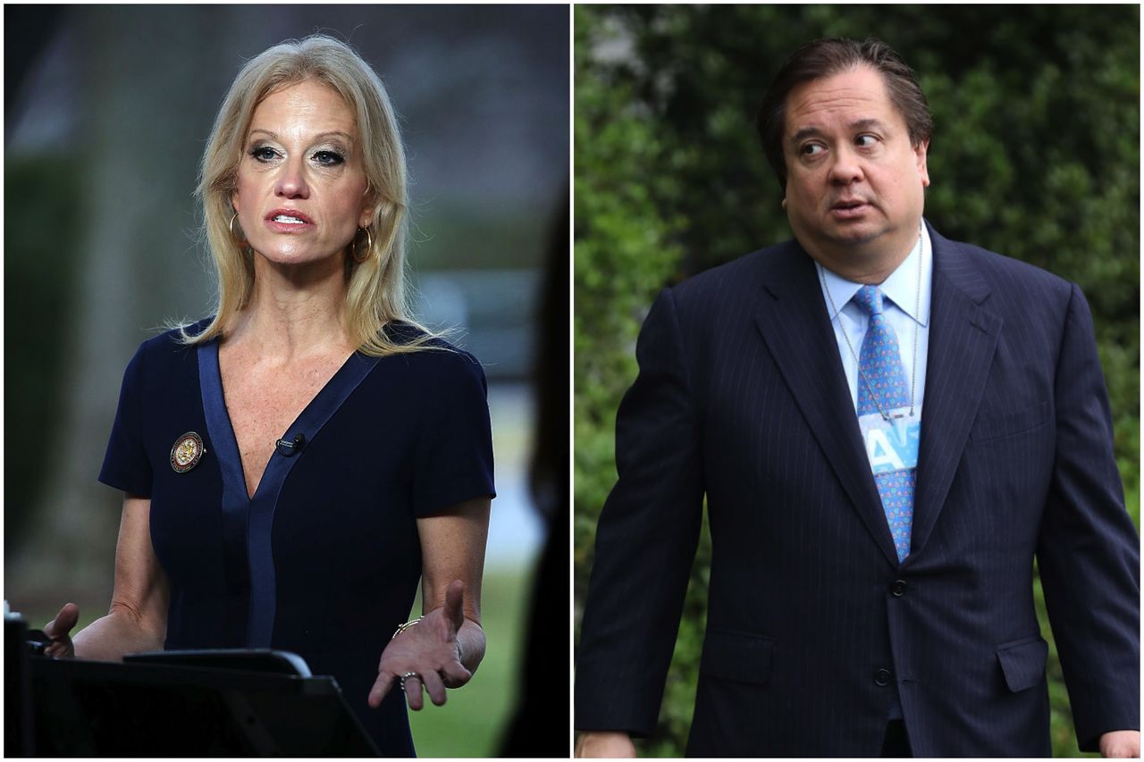 Kellyanne and George Conway