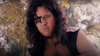 Paul Rudd in Role Models dressed as Kiss