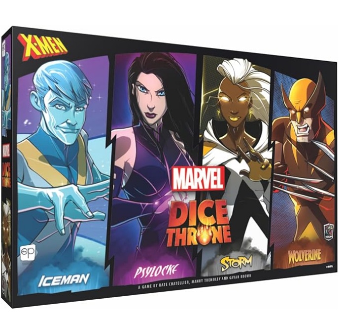 Marvel X-Men dice throne box