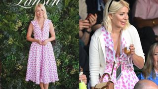 Holly willoughby style at wimbledon tennis 2022