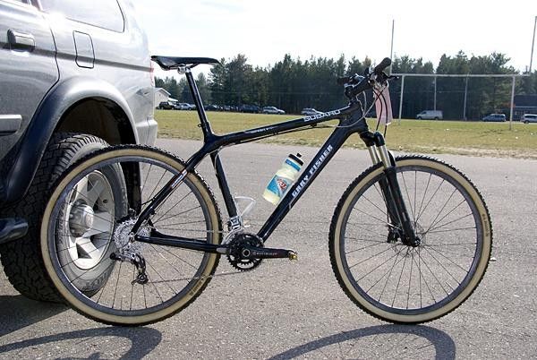 Jeremey Horgan-Kobelski ran a special Gary Fisher Superfly for the Iceman.