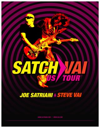 Satch Vai Tour poster