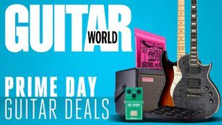 Prime Day guitar deals graphic