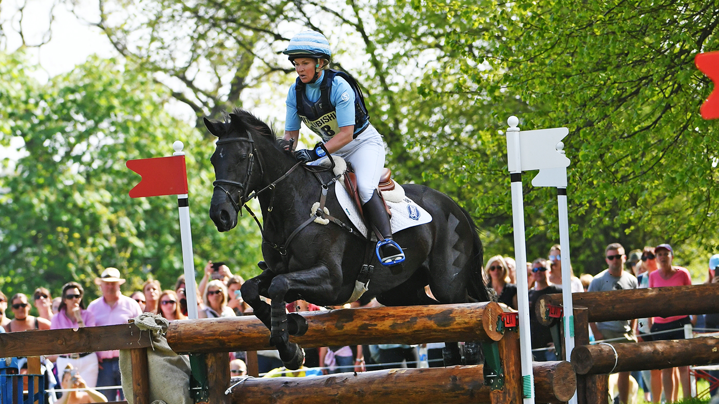 Badminton 2019 entries revealed Jonelle Price (NZL) riding Classic Moet during the cross country phase of The Mitsubishi Motors Badminton Horse Trials in South Gloucestershire, UK on 4th May 2018