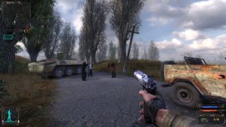 Fighting and trying to survive at The Zone in Stalker: Shadow of Chornobyl