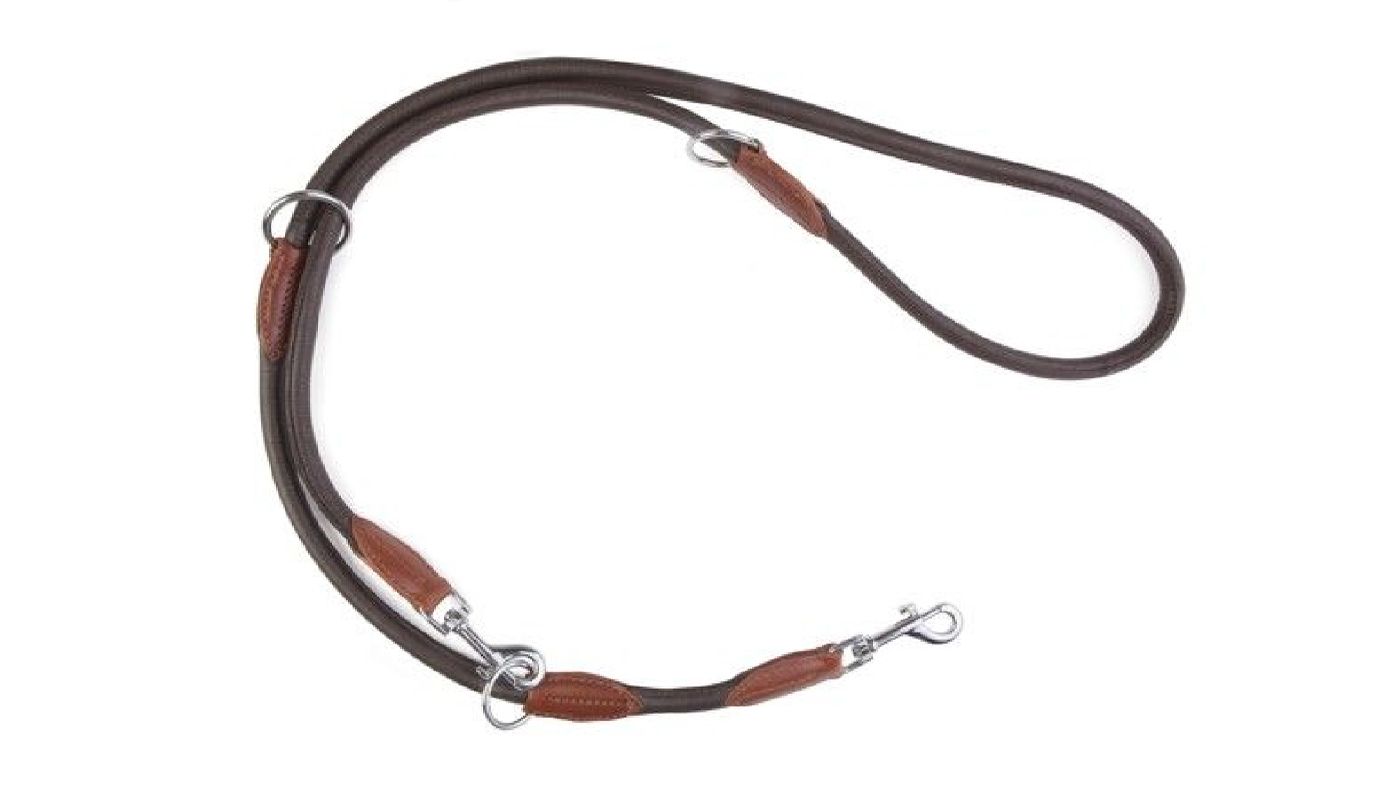 Ancol Vintage Deluxe Leather dog training lead