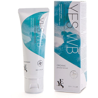 YES Organic water-based lube
If you've got sensitive skin, this lube is for you. It has an aloe vera base, and while it dries out quicker, it can easily be reactivated with a little water (cost effective, too). 