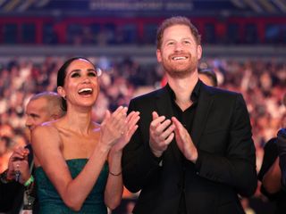 The Duke and Duchess of Sussex attend the closing ceremony of the 2023 Invictus Games in Düsseldorf
