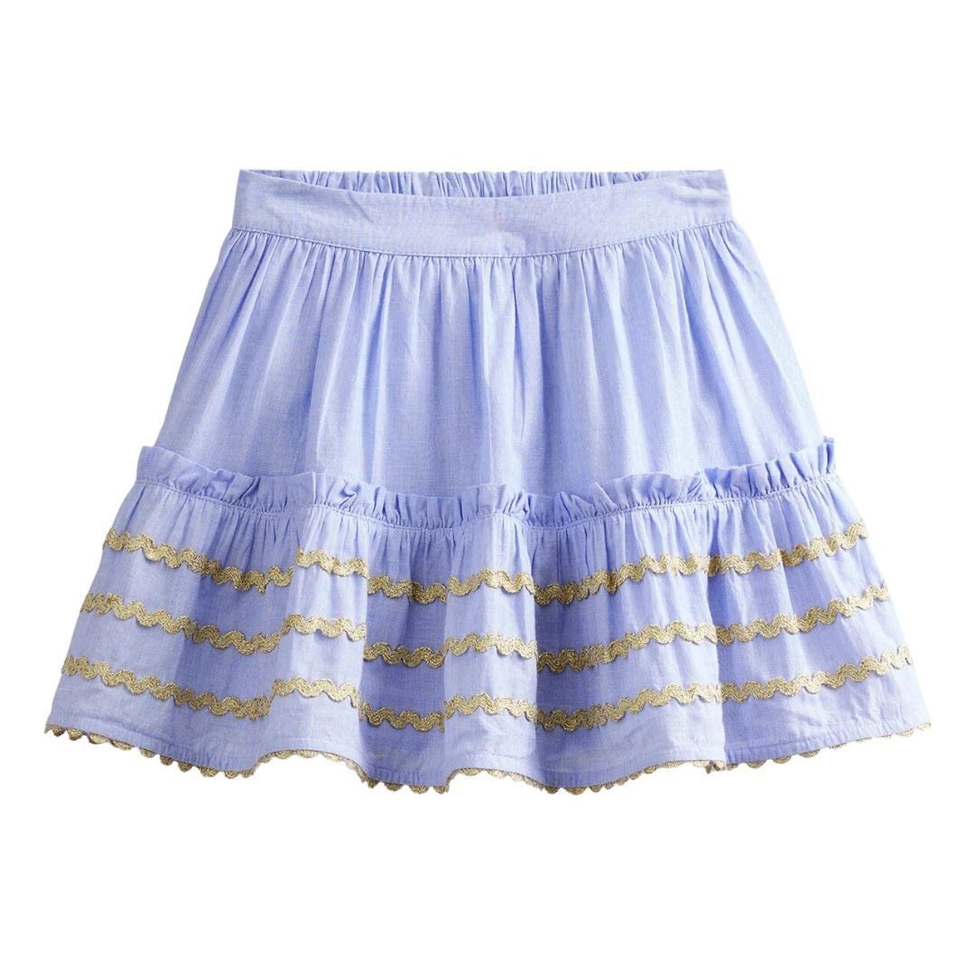Boden Seam Detail Ric Rac Skirt