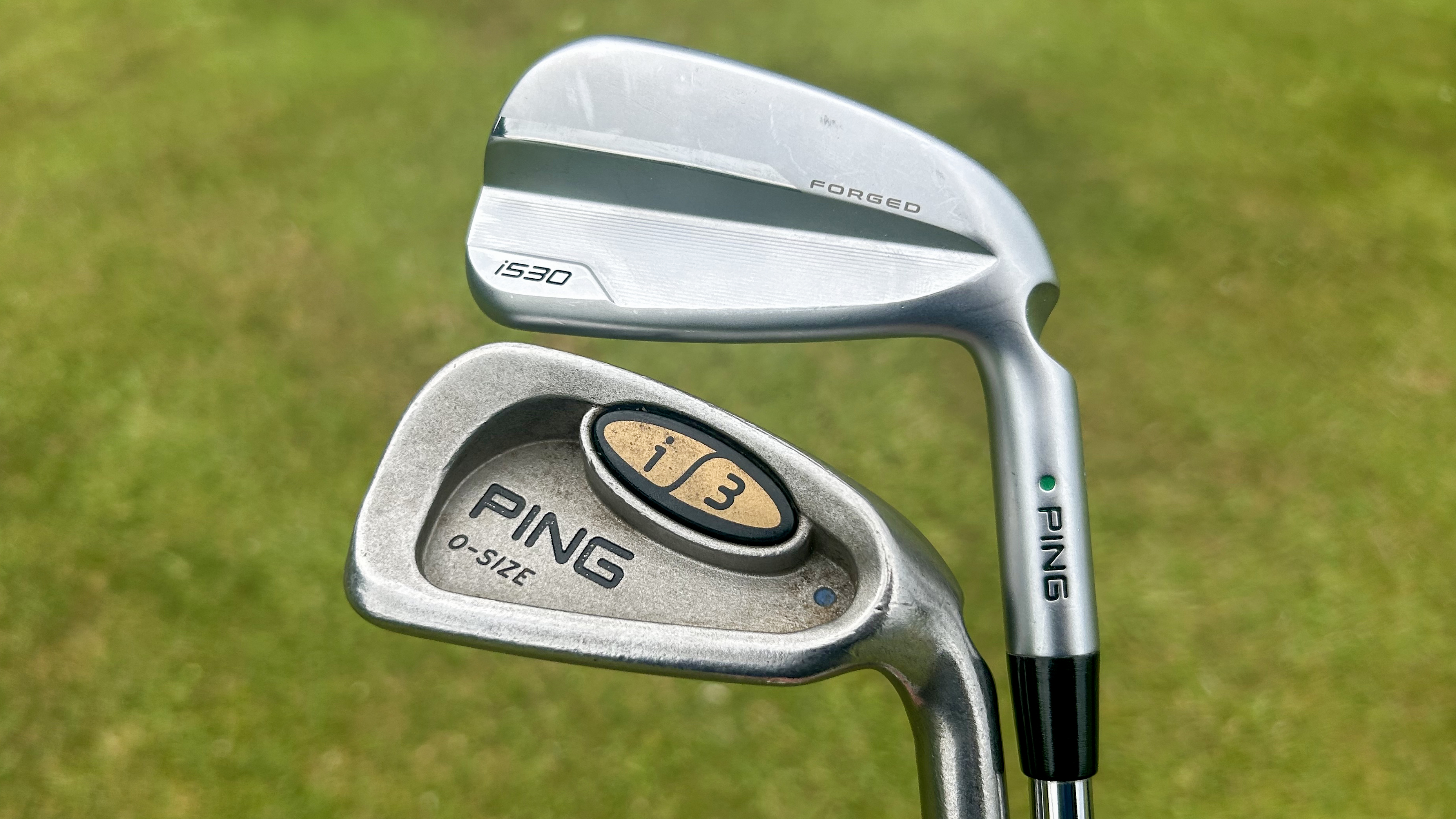 Photo of the Ping irons together