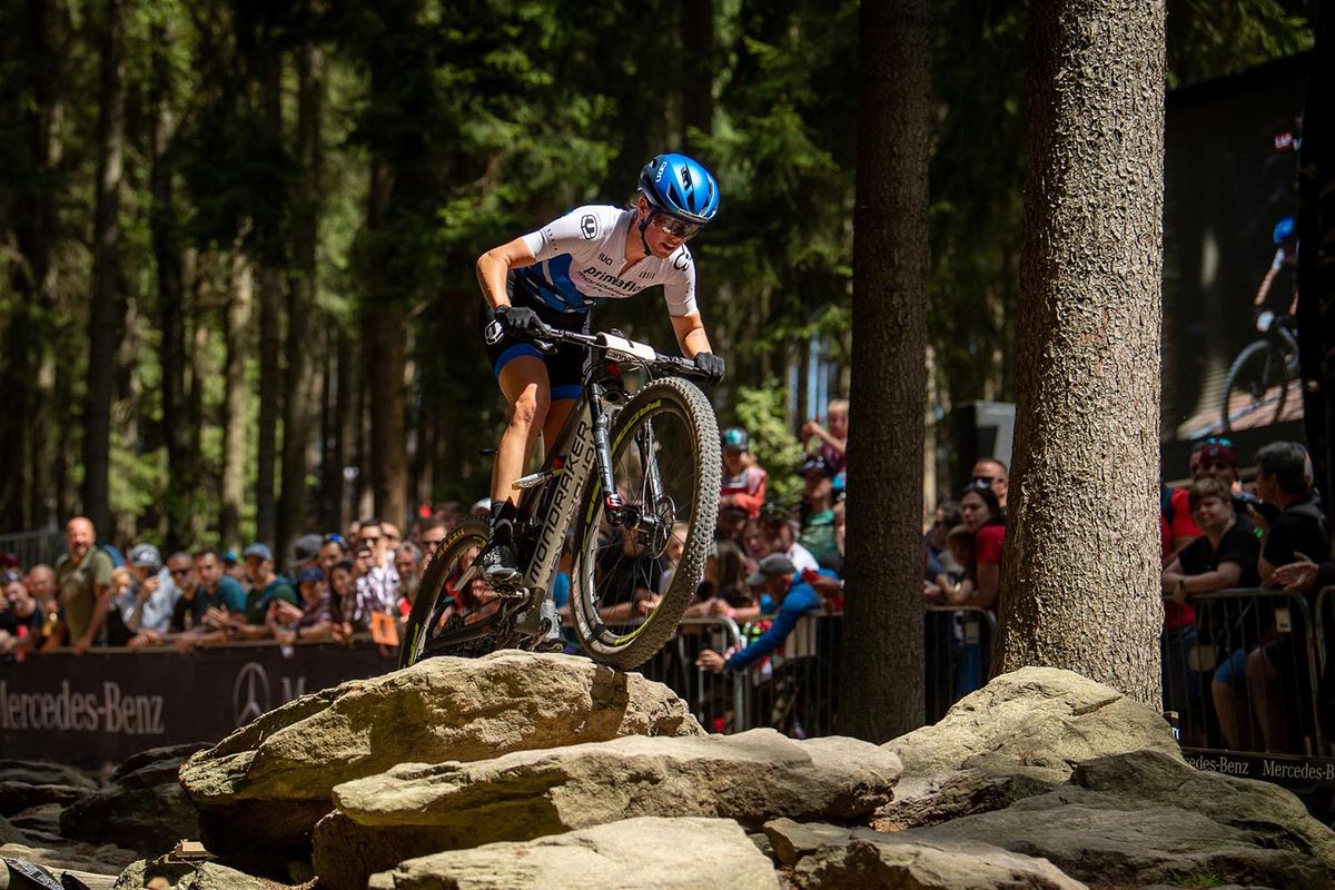 Images from the 2022 UCI MTB World Cup in Nove Mesto XCO race