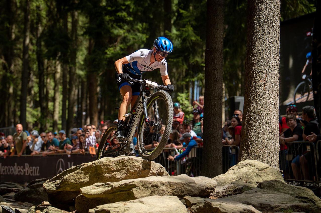 Images from the 2022 UCI MTB World Cup in Nove Mesto XCO race
