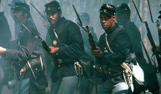 Glory Denzel Washington marches into battle