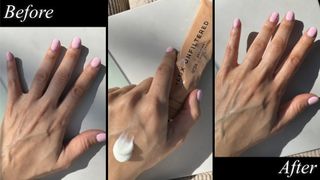 michelle rostamian tests hand creams