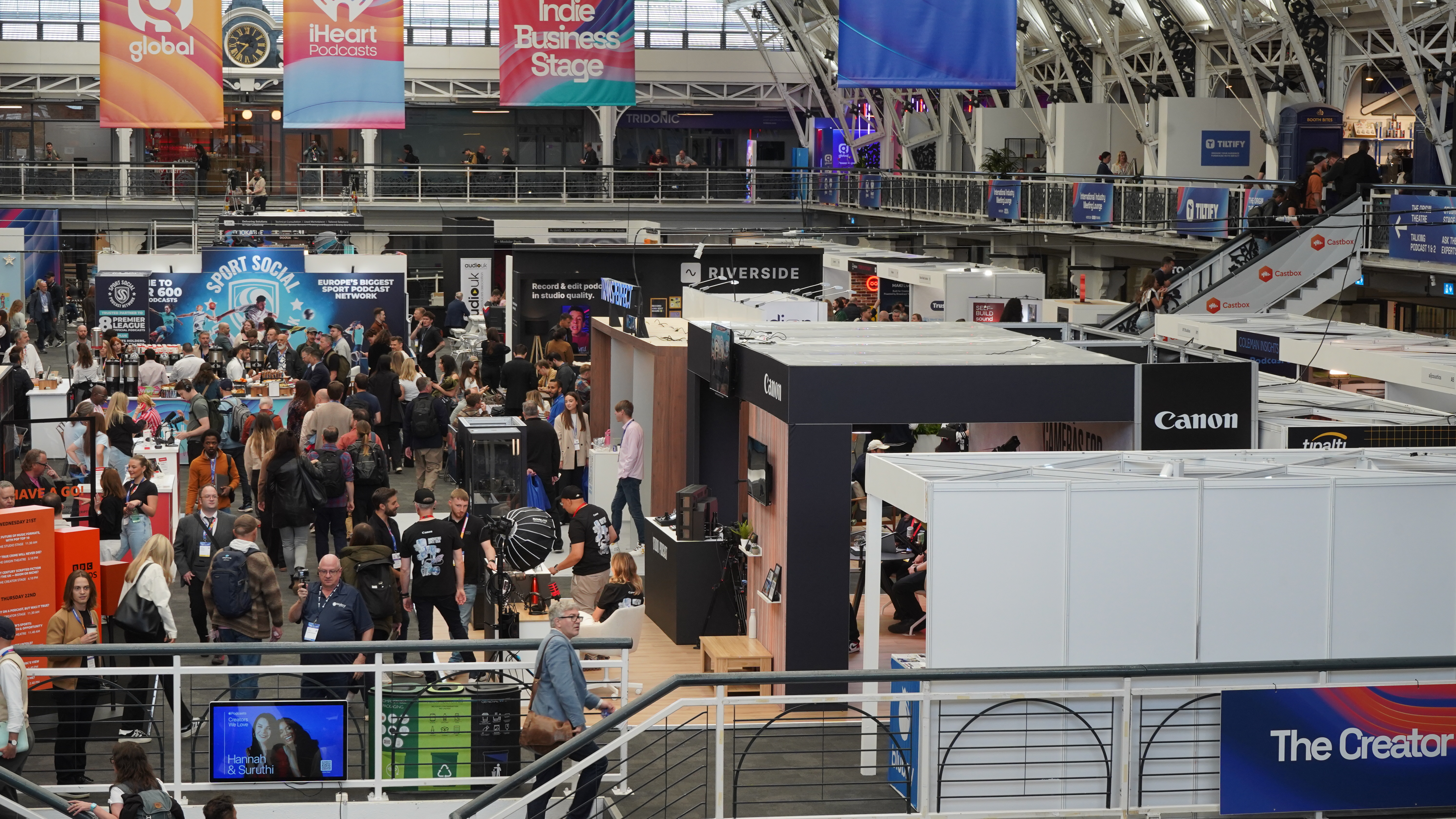 Canon stand The Podcast Show