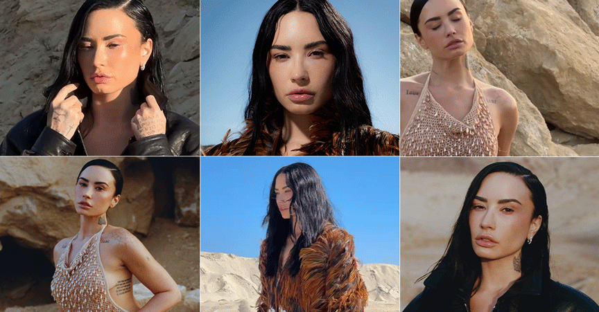 Every Beauty Detail Behind Demi Lovato's Ethereal November Cover Shoot