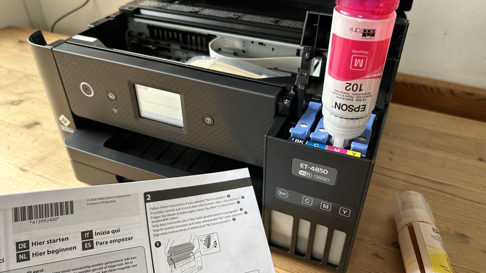 Epson EcoTank ET-4850 review | TechRadar