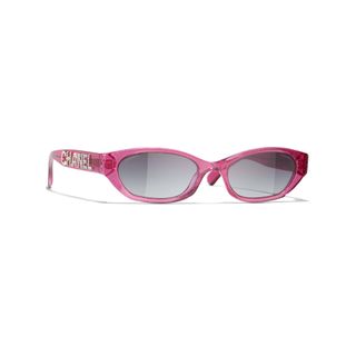 chanel pink sunglasses