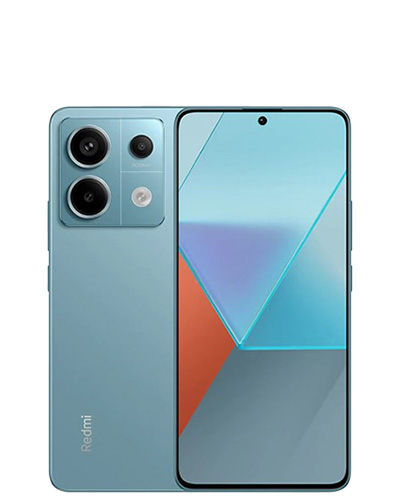 An official render of the Redmi Note 13 Pro's blue colorway