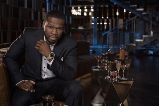 Hip hop star 50 Cent says being a cast member in Starz's Power gives him credibility in his role as executive producer.