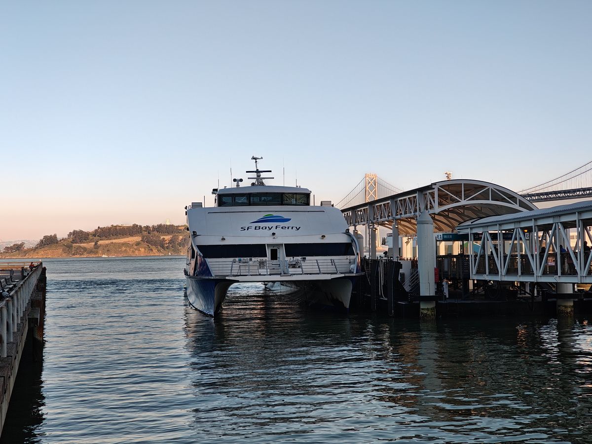 Ferry at 2x zoom by OnePlus 13R