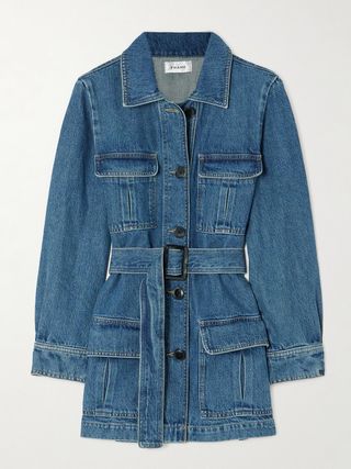 Dorothy Belted Denim Jacket