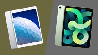 iPad Air 3 (L) vs iPad Air 4 (R)
