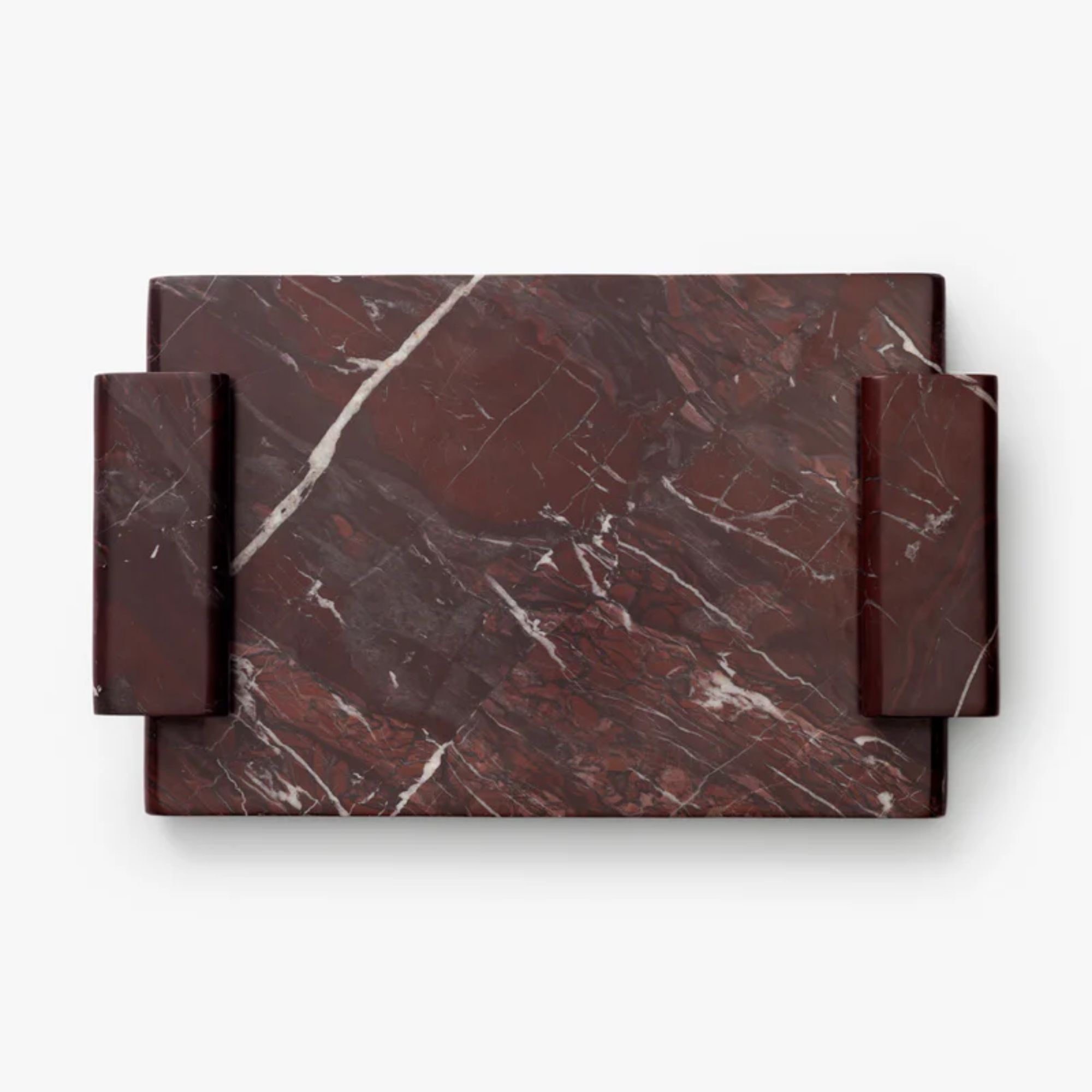 Brown marble tray