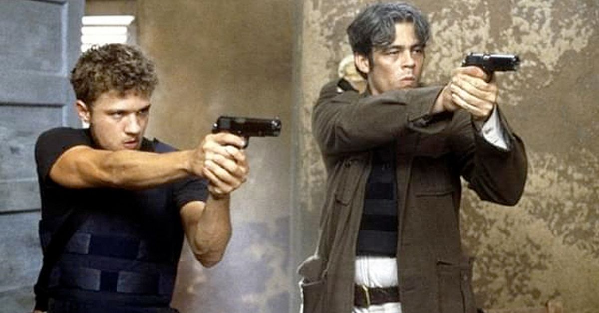 Ryan Philippe and Benicio Del Toro star in &#039;The Way of the Gun&#039;.