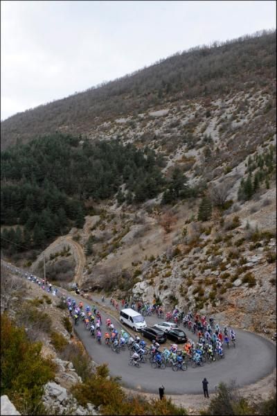 The view from the top of the climb in Mende.