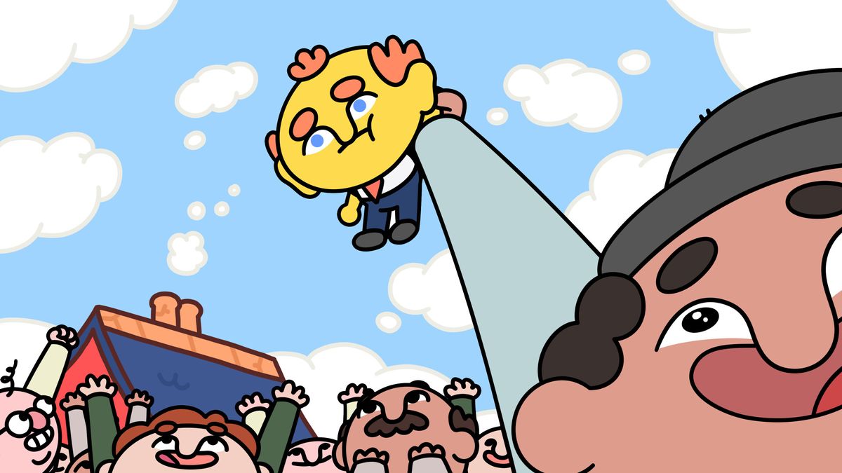 Main character from Thank Goodness You&#39;re Here
